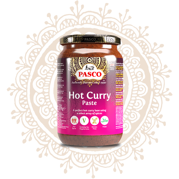 HOT CURRY PASTE 270g PASCO