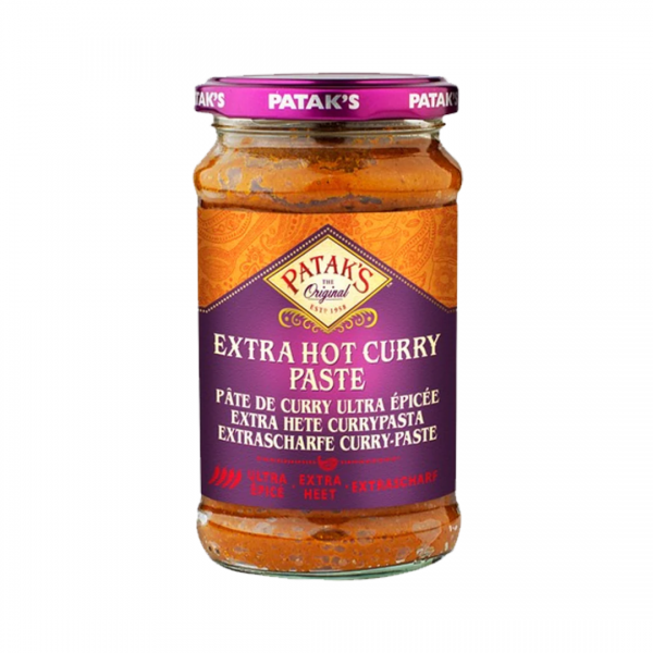 EXTRA HOT CURRY PASTE 283g PATAKS