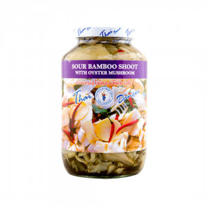 BAMBOO SHOOT SOUR WITH OYSTER MUSHROOMS 680g THAI DANCER