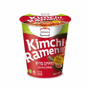 INSTANT RAMEN NOODLES WITH REAL KIMCHI (CUP) 82.5g JONGGA