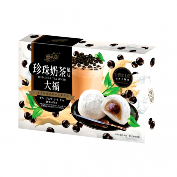 ΜΟΤΣΙ ΙΑΠΩΝΙΚΟ ΓΛΥΚΟ BUBBLE MILK TEA 180g (6 x 30g) YUKI&LOVE