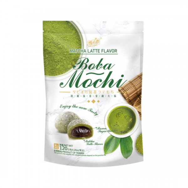 BOBA MOCHI MATCHA LATTE FLAVOR 120g YUKI&LOVE