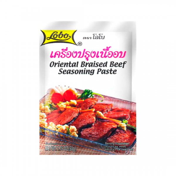 ORIENTAL BRAISED BEEF SEASONING PASTE 50g LOBO