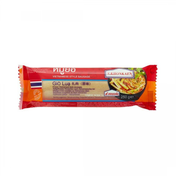 FROZEN VIETNAMESE STYLE SAUSAGES "GIO LUA" 250g S.ΚΗΟΝΚΑΕΝ