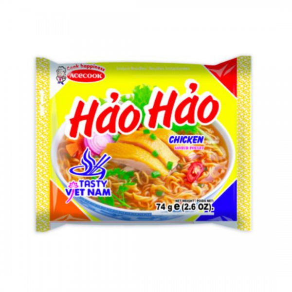 INSTANT NOODLES CHICKEN "HAO HAO" 74g ACECOOK