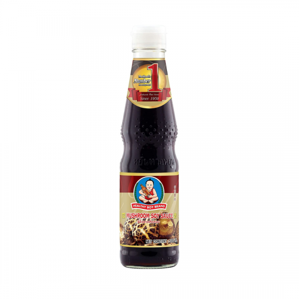 SOY SAUCE WITH MUSHROOM FLAVOUR 300ml HEALTHY BOY