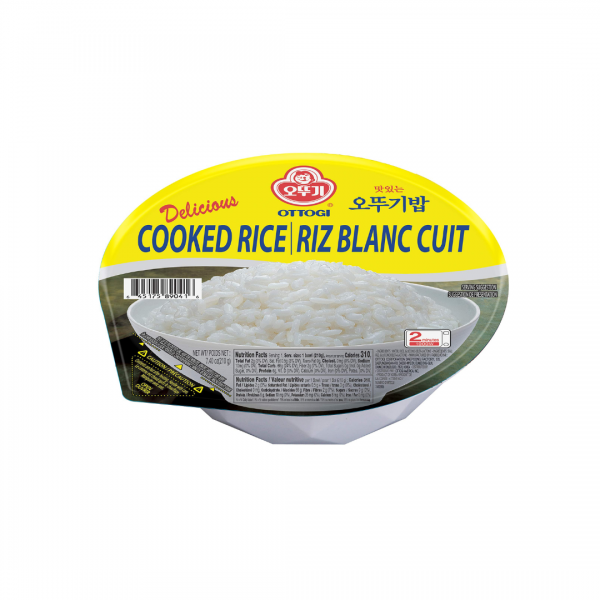 MICROWAVABLE INSTANT PRECOOKED RICE 210g OTTOGI