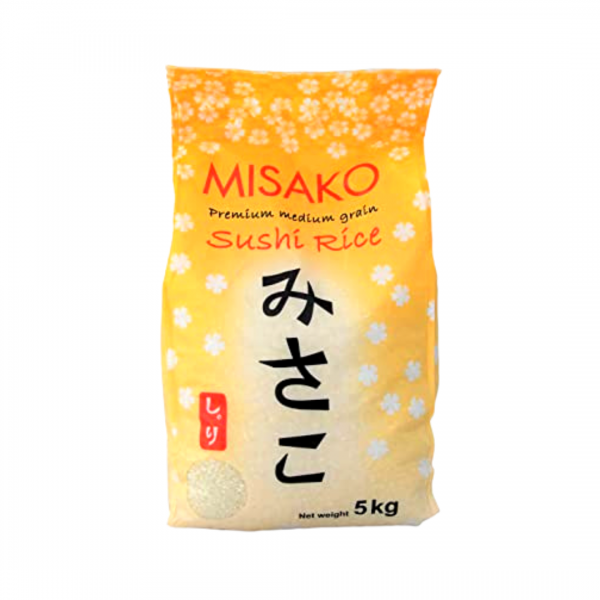 PREMIUM MEDIUM GRAIN SUSHI RICE 5kg MISAKO