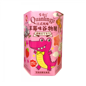 BISCUITS WITH STRAWBERRY FILLING 50g QUAN LING JI