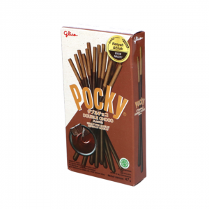 BISCUIT STICKS WITH DOUBLE CHOCOLATE 47g POCKY