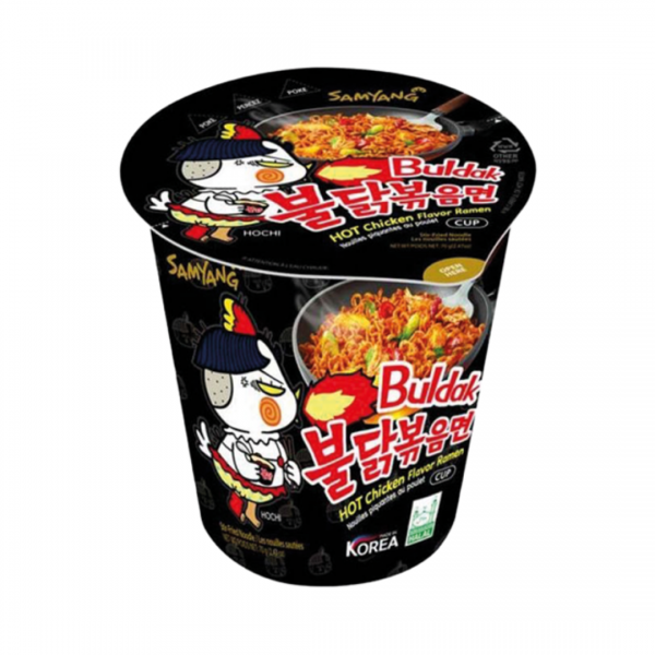 INSTANT NOODLES SPICY CHICKEN BULDAK (CUP) 70g SAMYANG