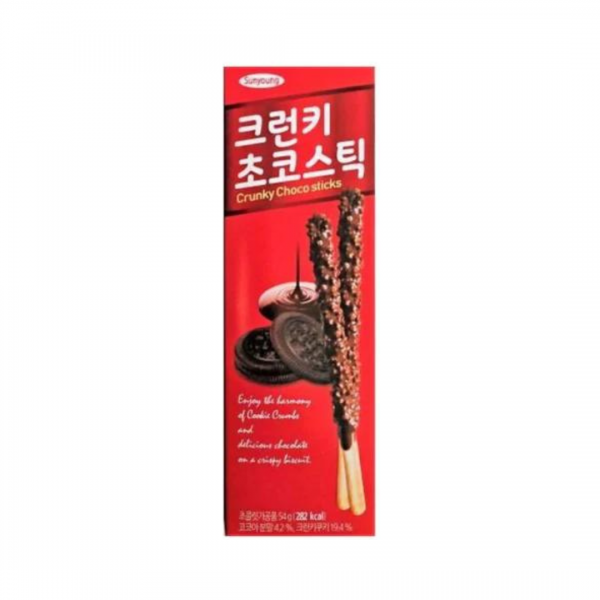 CRUNKY CHOCO STICKS 54g SUNYOUNG