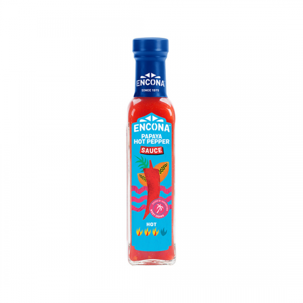 PAPAYA HOT PEPPER SAUCE 142ml ENCONA