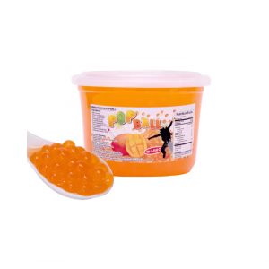 POPPING BOBA PEARLS FOR BUBBLE TEA MANGO FLAVOUR 950g PINSHAN
