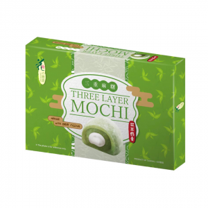 THREE LAYER MOCHI MATCHA FLAVOUR WITH CREAM FILLING 180g LOVE&LOVE