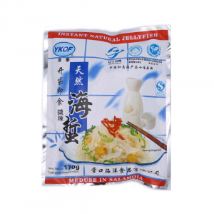 INSTANT NATURAL JELLY FISH SLICED WITH CHILLI  170g YKOF