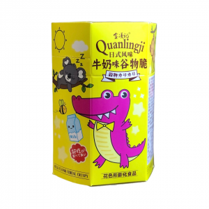 BISCUITS WITH MILK FLAVOR FILLING 50g QUAN LING JI