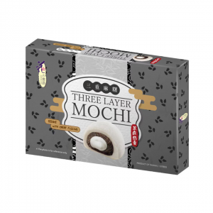 THREE LAYER MOCHI SESAME FLAVOUR WITH CREAMY FILLING 180g LOVE&LOVE