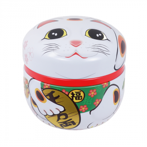 LUCKY CAT TEA CONTAINER (1pc) NON FOOD