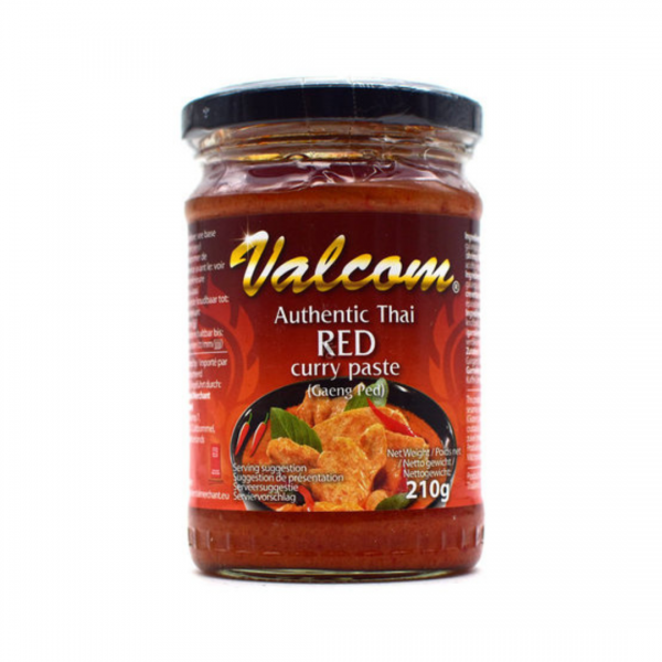 RED CURRY PASTE 210g VALCOM