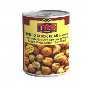 BOILED CHICK PEAS IN SALTED WATER 400g TRS