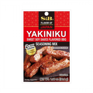 YAKINIKU SEASONING MIX (SWEET SOY SAUCE FLAVORED BBQ) 30,8g S&B