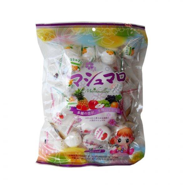 MARSHMELLOW ASSORTED FLAVORS 250g