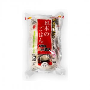 INSTANT JAPANESE SUSHI RICE [120gx4pc.] 480g