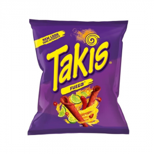 TAKIS FUEGO (CORN SNACK FLAVOURED WITH CHILLI & LIME) 90g