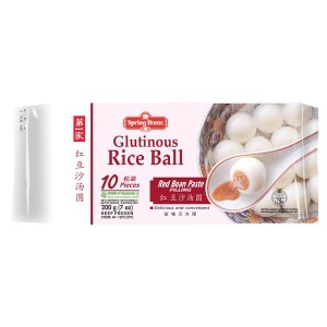 GLUTINOUS RICE BALLS WITH RED BEAN PASTE 10pc 200g SPRING HOME