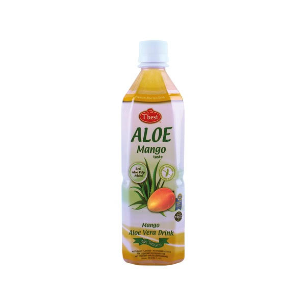 ALOE VERA DRINK MANGO 500ml T'BEST