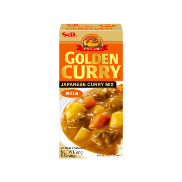 GOLDEN CURRY SAUCE (MILD) 92g S&B