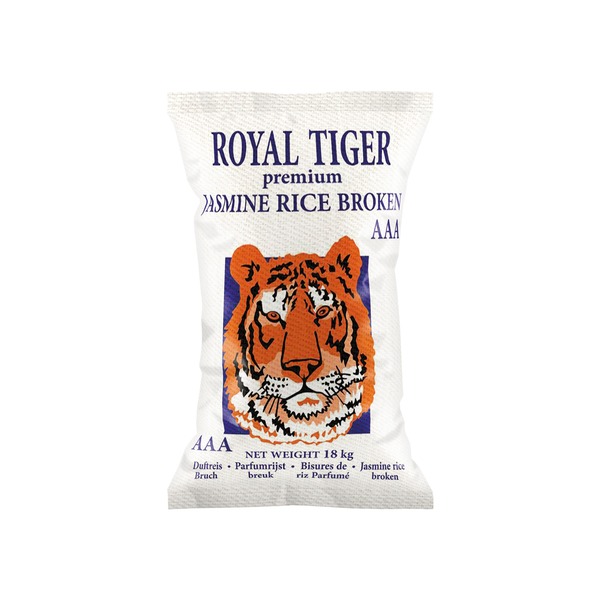 BROKEN JASMINE RICE 18kg ROYAL TIGER