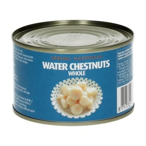 WATER CHESTNUTS (WHOLE) IN WATER 227g SPRING HAPPINESS