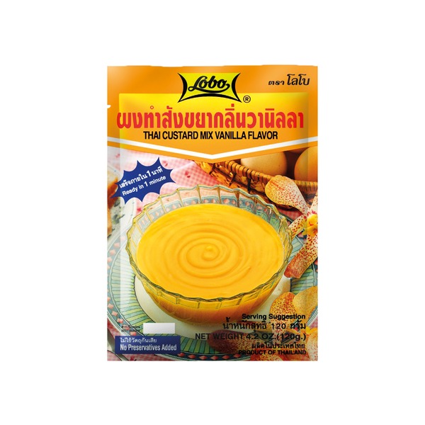 THAI VANILLA CUSTARD 120g LOBO