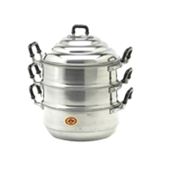 ALUMINUM STEAMER 26cm DIAMOND