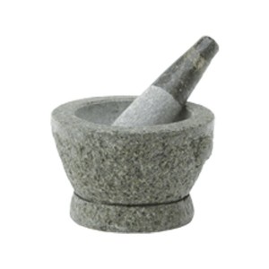 MORTAR WITH PESTLE  11.8cm NONFOOD