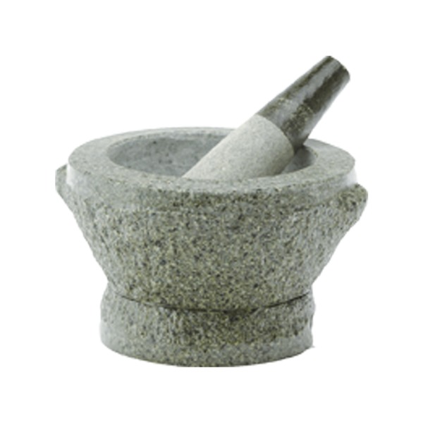 MORTAR WITH PESTLE  14.2 CM  NONFOOD