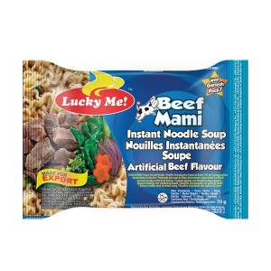 INSTANT NOODLES BEEF 70g LUCKY ΜΕ