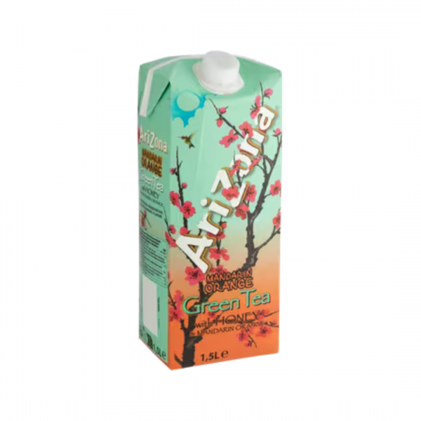 GREEN TEA WITH HONEY & PEACH JUICE 1.5lt ARIZONA