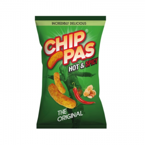 CORN PUFFS WITH PEANUTS HOT&SPICY 150g CHIPPAS