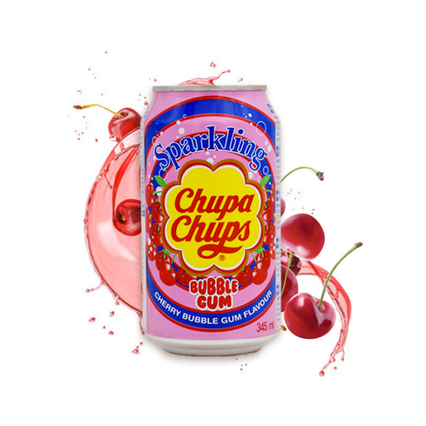 BUBBLE GUM DRINK 345ml CHUPA CHUPS