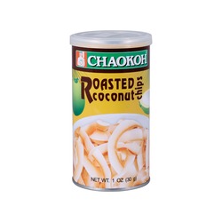 ROASTED COCONUT CHIPS 30g CHAOKOH