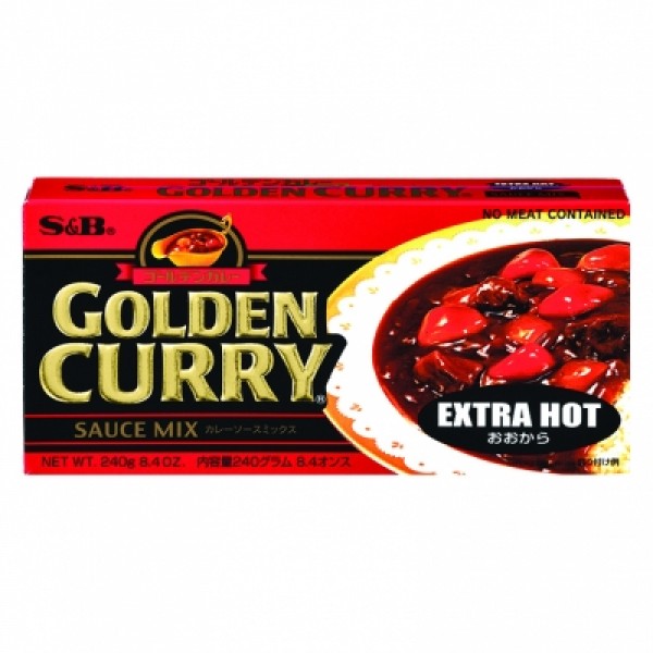 CURRY EXTRA HOT 220g S&B