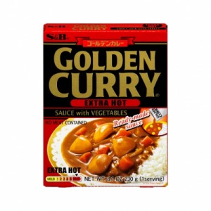 GOLDEN CURRY VEGETABLES EXTRA HOT 230g S&B