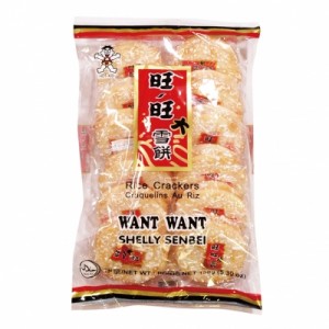 RICE CRACKERS SHELLY SENBEI 150g WANT WANT