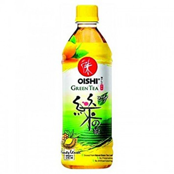 GREEN TEA WITH HONEY & LEMON 500ml OISHI