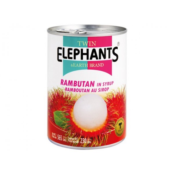 RAMBUTAN IN SYRUP 565g TWIN ELEPHANT