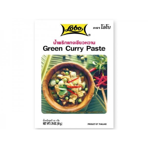 GREEN CURRY PASTE 50g LOBO