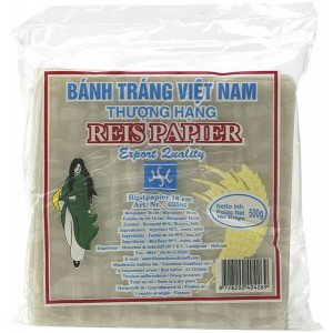 RICE PAPER (WRAPPERS) SQUARE 16cm 500g HS